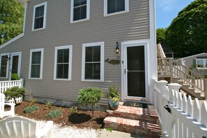 Front of condo