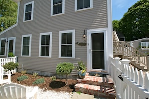 Front of condo