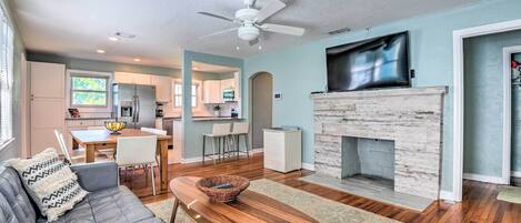 Map out your Daytona Beach retreat to this spacious 3-bedroom, 2-bath home!