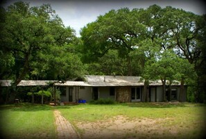 Front of the cottage