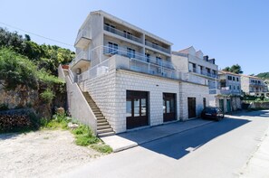 Fassade der Unterkunft