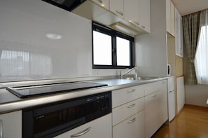 Wide kitchen