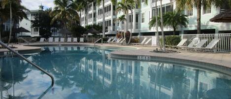 Pool Heated & cooled to 88 degrees