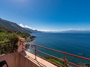 Water, Sky, Azure, Fence, Coastal And Oceanic Landforms, Mountain, Terrain, Lake, Cloud