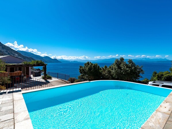 Sky, Water, Property, Plant, Swimming Pool, Building, Blue, Azure, Natural Landscape, Body Of Water