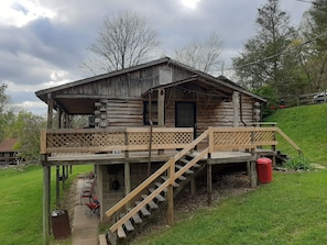 The beautiful and unique Skyline Cabin.