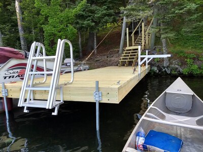 HAGERMAN LAKE! UP Waterfront Cottage  SKI BRULE