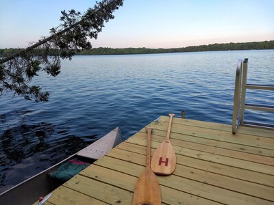 HAGERMAN LAKE! UP Waterfront Cottage  SKI BRULE