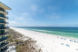 Miles and miles of sugary white sand