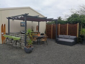 BBQ Area to share with Family and Friends. 