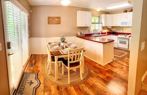 Dining Area and Kitchen