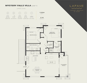 Mystery Falls Villa Floorplan