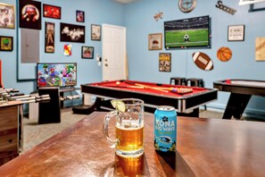 Pool Table converts to Ping-Pong