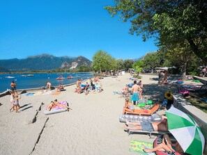 Strand, Himmel, Tourismus, Urlaub, Sommer, Freizeit, Baum, Spass, Berg