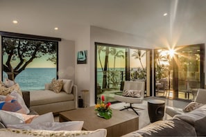 Well-appointed large living room