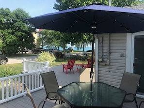 Deck view towards Lake Huron