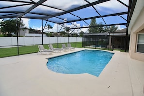 Private South-facing Pool