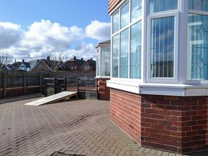 Ramp leading to the conservatory | Fisherman’s Friend, Bridlington