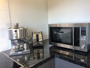 Coffee machine microwave