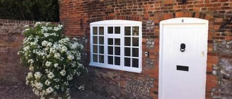 Front door. 8 Carpenters Cottages, Holt