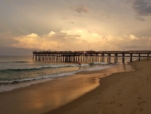 beach view of our local Little Island Pier 