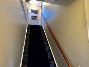 Private entry to the carriage house.