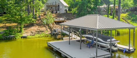 Lake Side of house