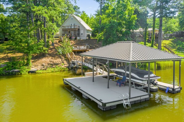 Lake Side of house