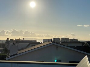 Blick von der Unterkunft