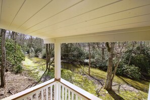 Norton Creek view from the deck