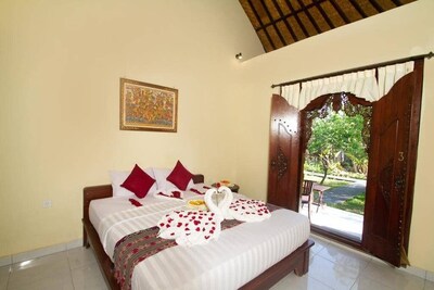 Authentic Room with Amazing Jungle View in Ubud