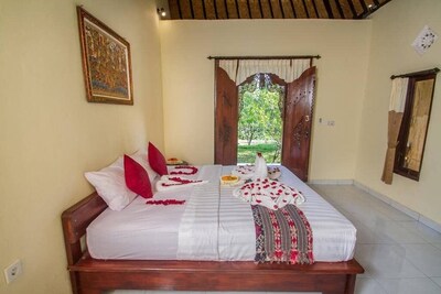 Authentic Room with Amazing Jungle View in Ubud