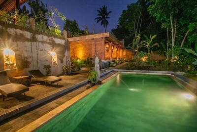 Authentic Room with Amazing Jungle View in Ubud