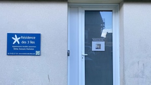 Fassade der Unterkunft