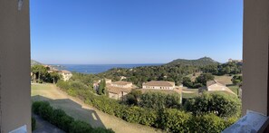 Vue depuis terrasse appartement