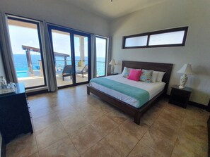 Our West End suite has beautiful views of the 38x21 salt water pool and ocean.