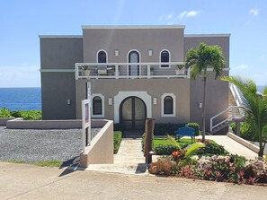 View from the road of Fisher's Landing Boutique Hotel.