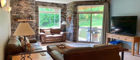 Upstairs living area
