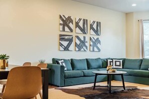 Open space for Dining and Living Area