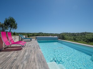 Piscine maison de vacances