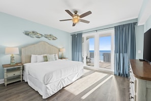 Gulf View Primary Bedroom with King Size Bed