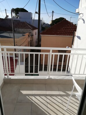 Uitzicht vanaf balkon