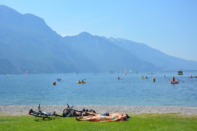 Romantic attic apartment in the historic center of Riva del Garda