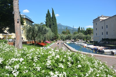 Romantic attic apartment in the historic center of Riva del Garda