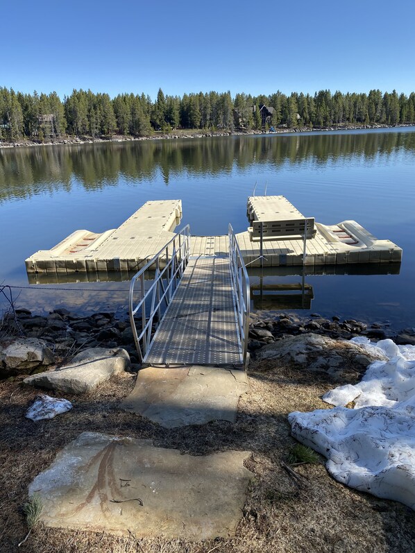 Private Dock with Boat slip and jet ski ports for all your toys!