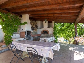 Property, Building, Room, Real Estate, Table, Patio, Furniture, House, Porch, Villa