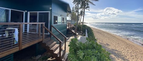 Beach front living 