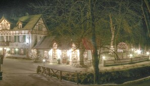 Gasthof Bischofsmühle (Helmbrechts)-Winteransicht