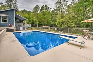 Patio | Private Outdoor Pool