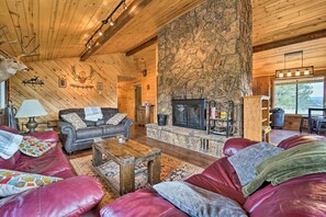 Main Living Area | Wood-Burning Fireplace | Free WiFi | Smart TV